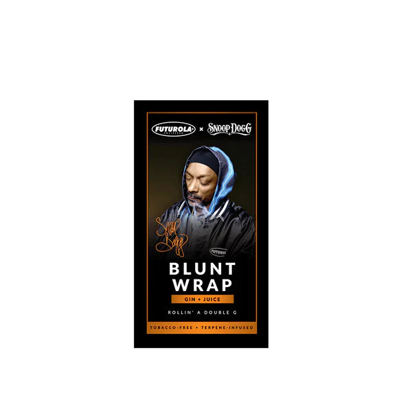 Elevate Your Smoking Experience with Futurola x Snoop Dogg Gin & Juice Blunt Wraps