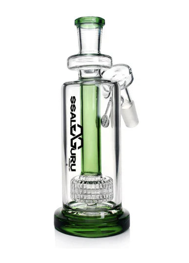 The Glass Guru's Percolator Ash Catcher: A Smoother Ride for Your Lungs