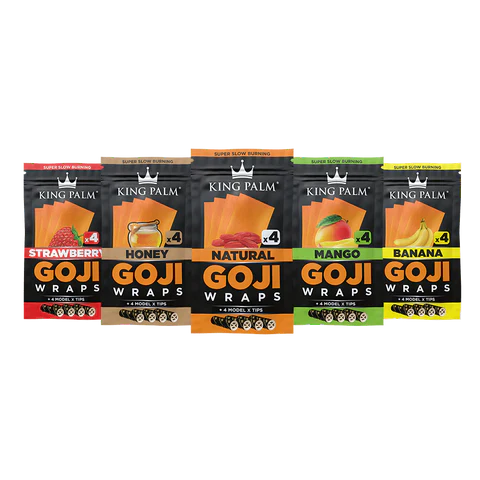 Discover the Allure of King Palm Goji Wraps: A Unique Smoking Experience