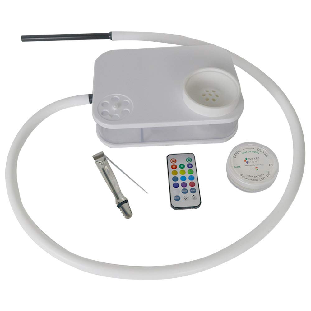 Elevate Your Hookah Experience with the Innovative L.E.D Light Box Portable Shisha Bowl Car Kit