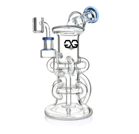 Upgrade Your Smoking Experience with the Glass Guru Waterpipe 10" Recycler
