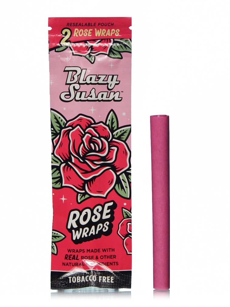 Discover the Allure of Blazy Susan Rose Wraps: A Unique Smoking Experience