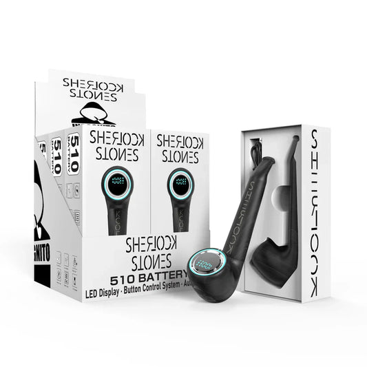 Elevate Your Vaping Experience with the Incognito Sherlock Stones 510 Cart Battery