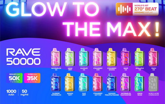 Vozol Disposable Vape Rave 50000