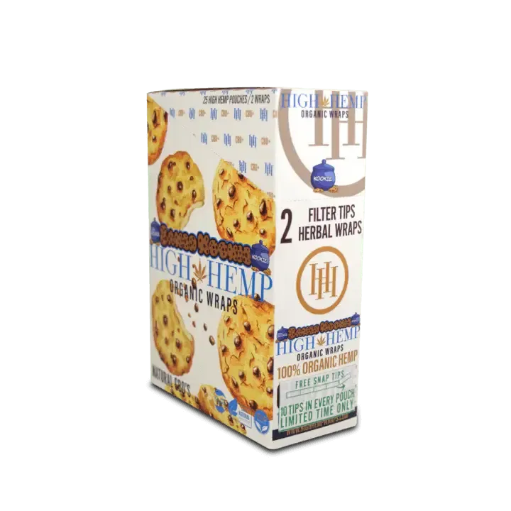 High Hemp Wraps 2 Count Baked Kookies