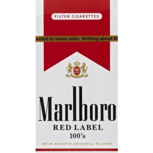 Marlboro Cigarettes Red Label
