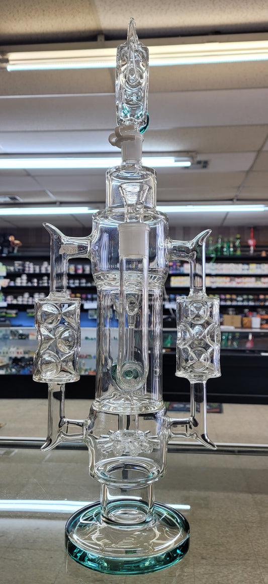 Waterpipe 22" Lookah Dragon Head Dual Chamber