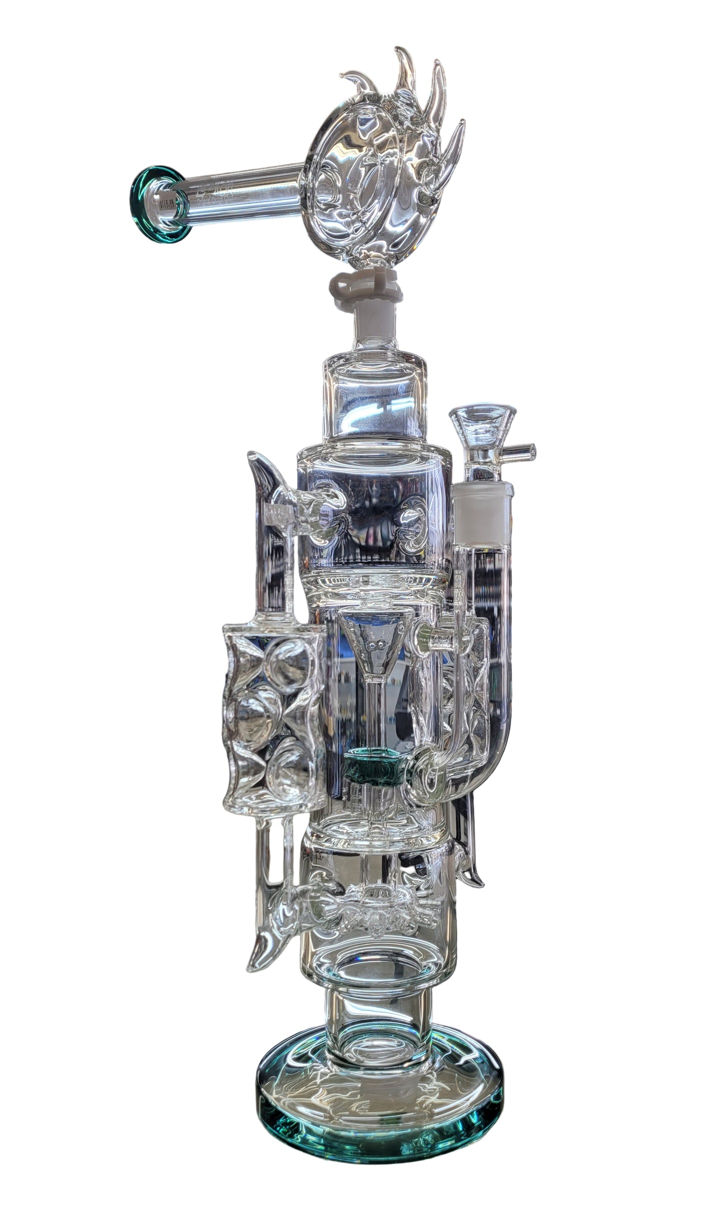 Waterpipe 22" Lookah Dragon Head Dual Chamber