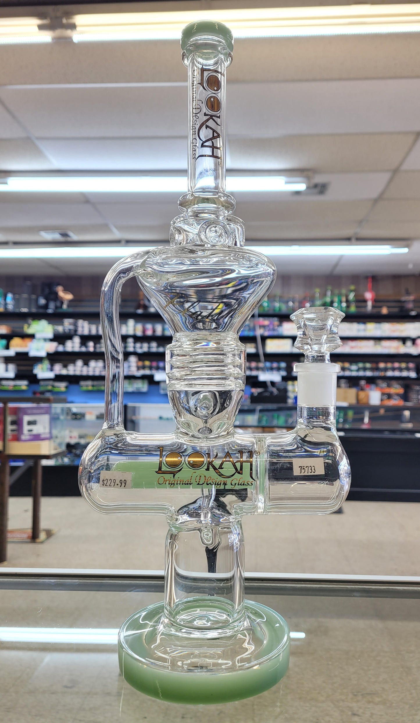 Lookah Waterpipe 16" Inline Multi Perc Mix