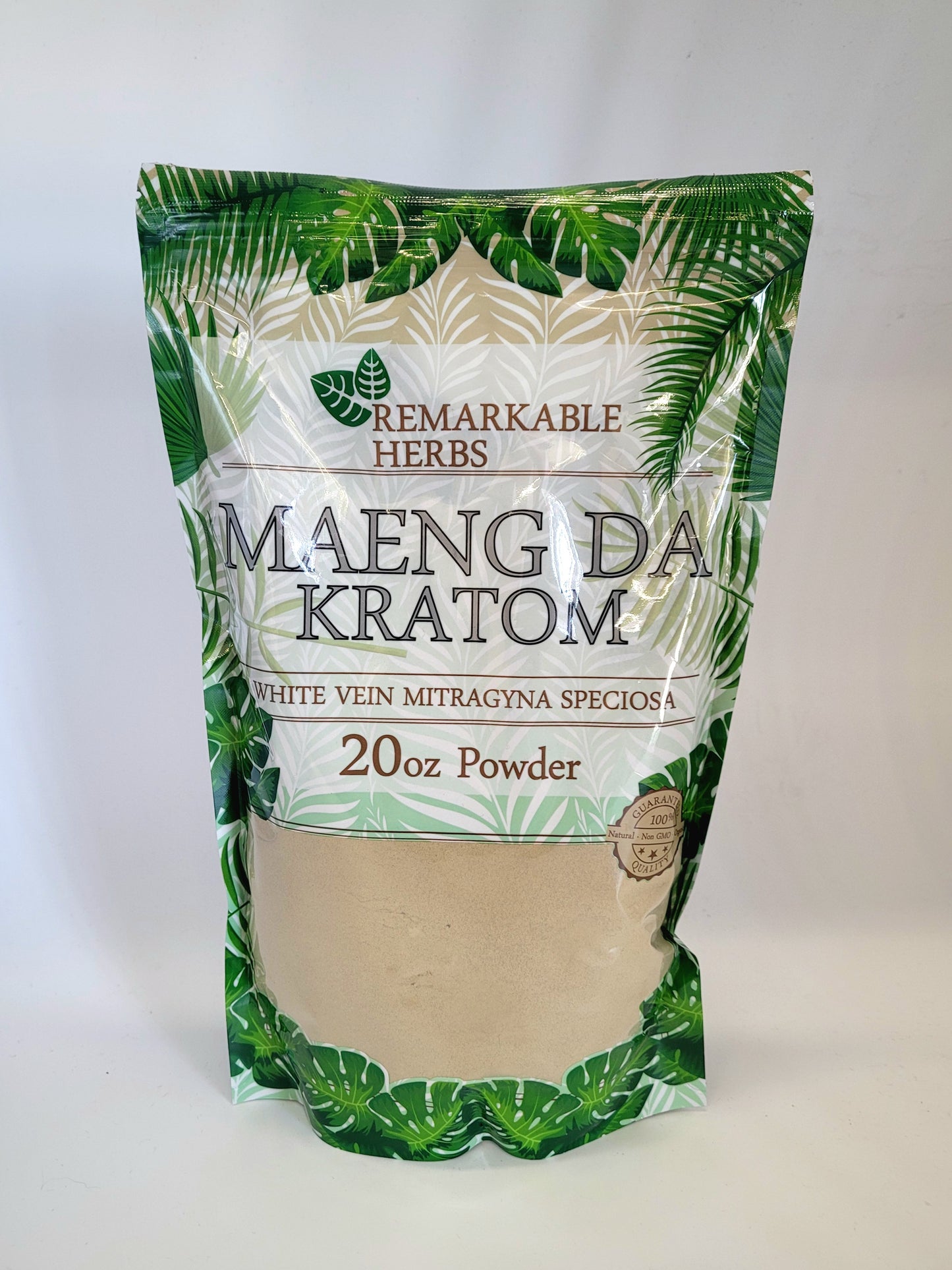 Remarkable Herbs Kratom Powder 20OZ Maeng Da White