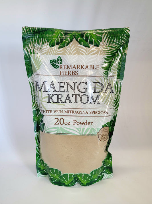Remarkable Herbs Kratom Powder 20OZ Maeng Da White