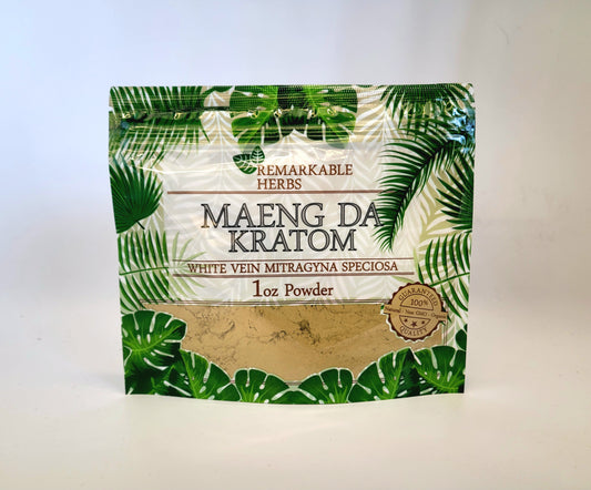 Remarkable Herbs Kratom Powder 1OZ Maeng Da White