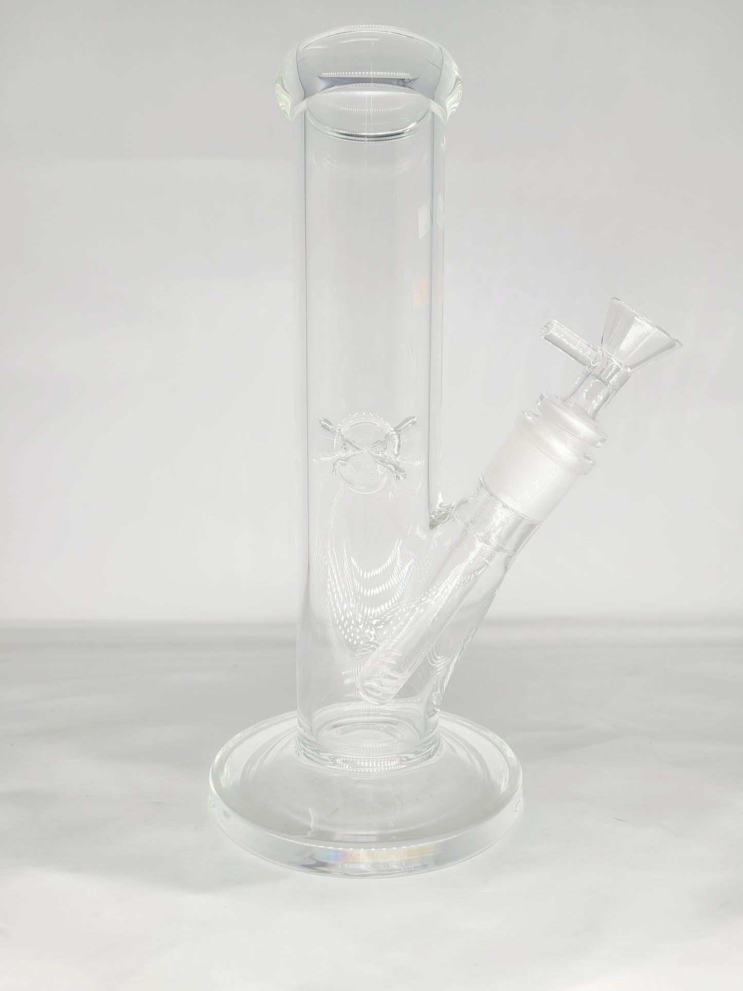 Waterpipe 10" Clear Straight Tube