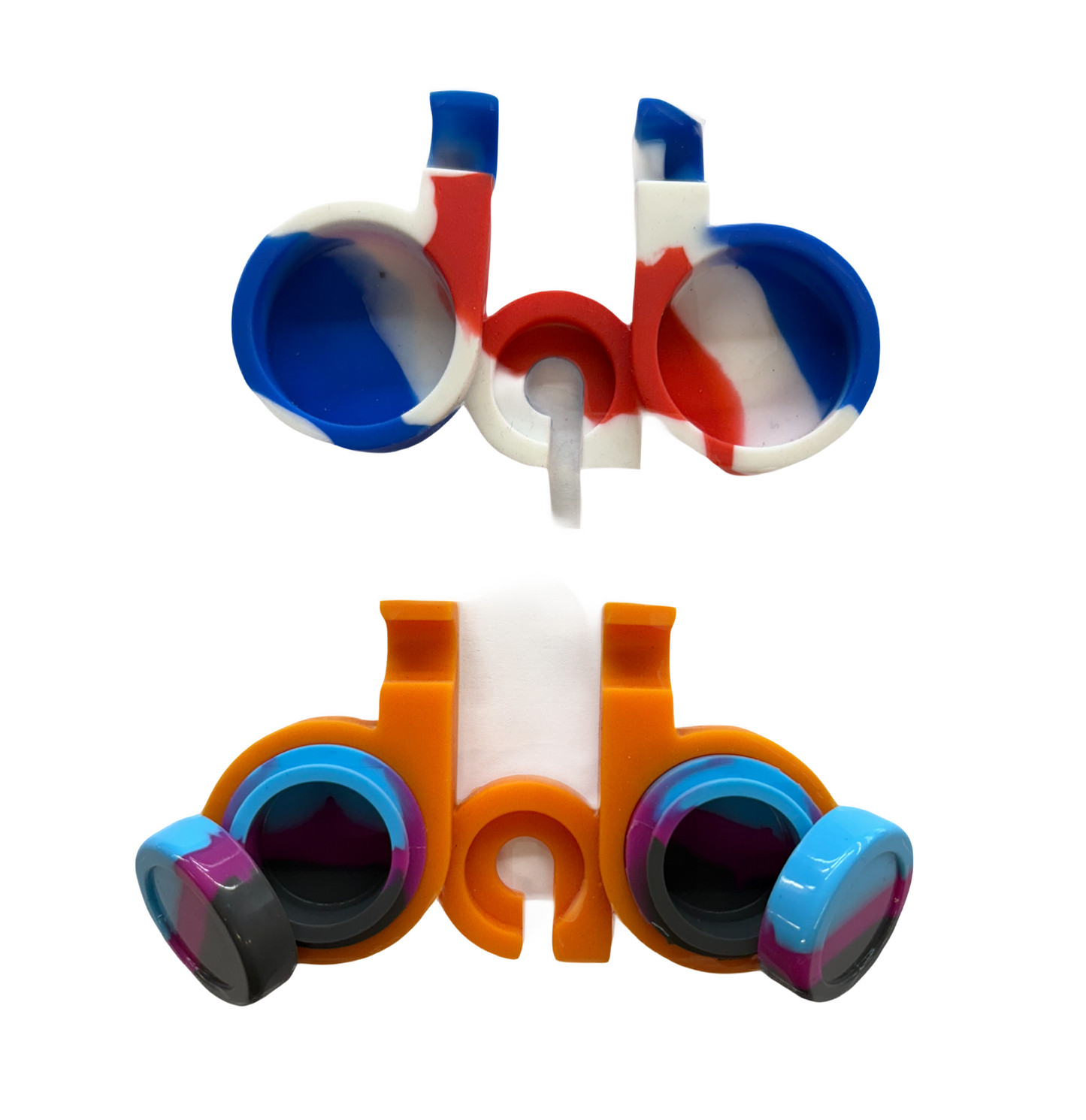 Container Silicone DAB Glass Attachment