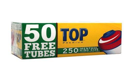 TOP Tubes 250 Count Menthol 100MM