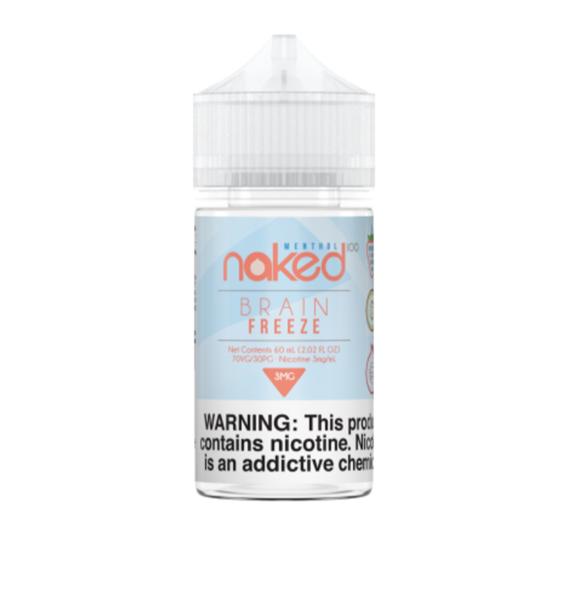 Naked EJuice 60ML Strawberry Pom Brain Freeze 6MG