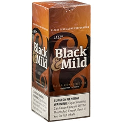 Black & Mild Cigarillos 1CT Plastic Jazz