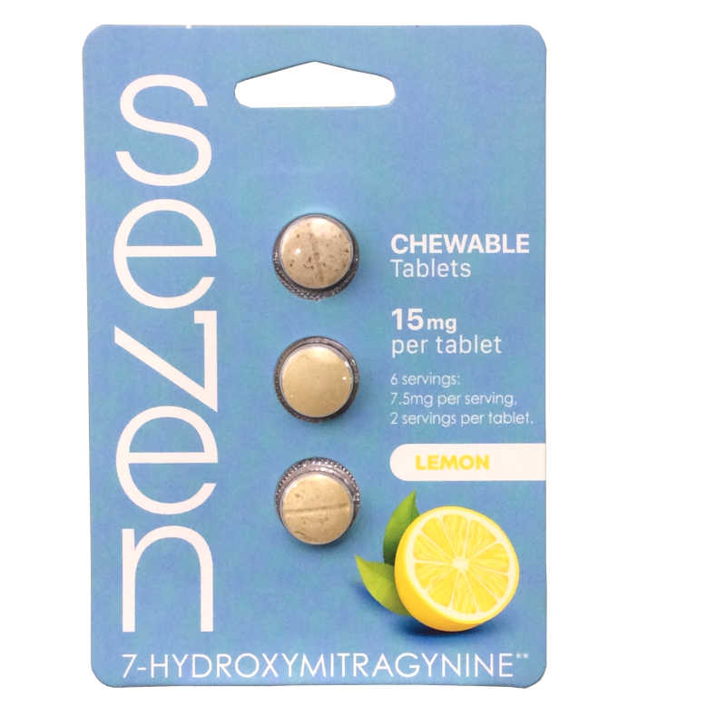 Se7en 7-OH Kratom Extract 15mg Tablets 3 Pack