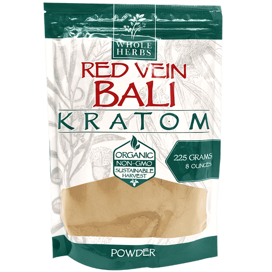 Whole Herbs Kratom Powder 8OZ Bali Red