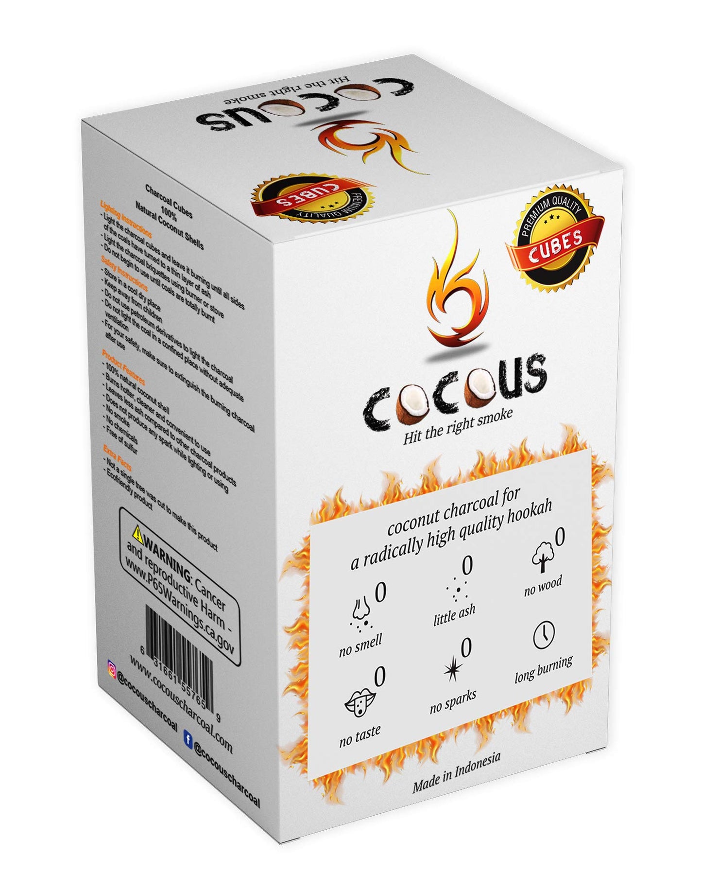 Cocous Coals Cube 36CT