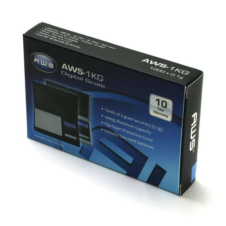 AWS Scale 0.01G x 1KG 1KG Black