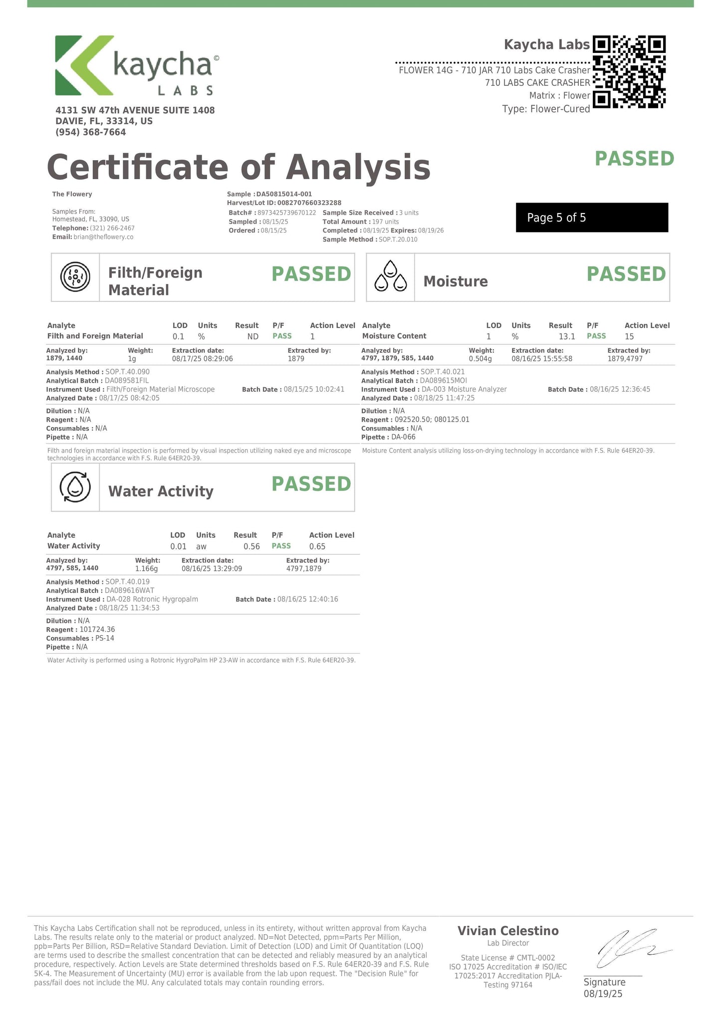 Trip THCA "Cake Crasher" Flower