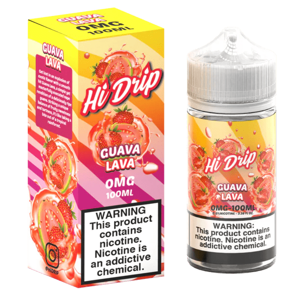 Hi Drip EJuice 100ML Guava Lava 0MG