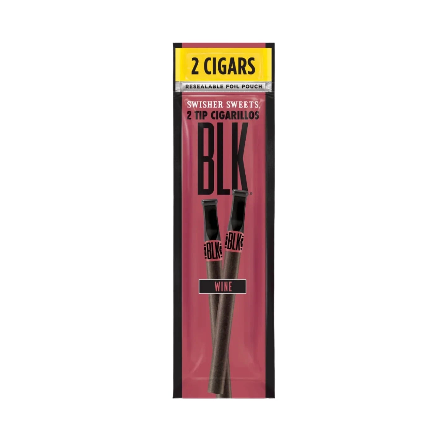 Swisher Sweet Cigarillos 2CT BLK Wine $1.49