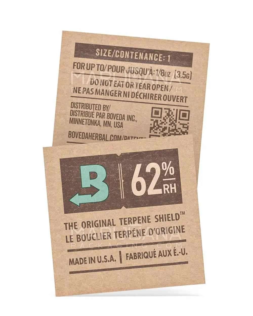 Boveda Humidifier 1G 62% Mini 1 Count