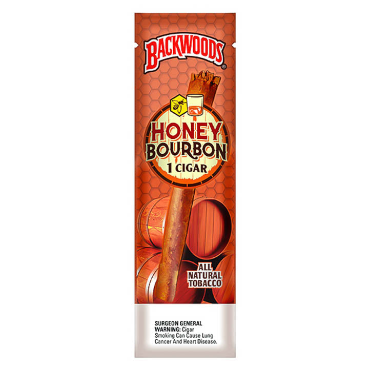 Backwoods Cigar 1CT Honey Bourbon