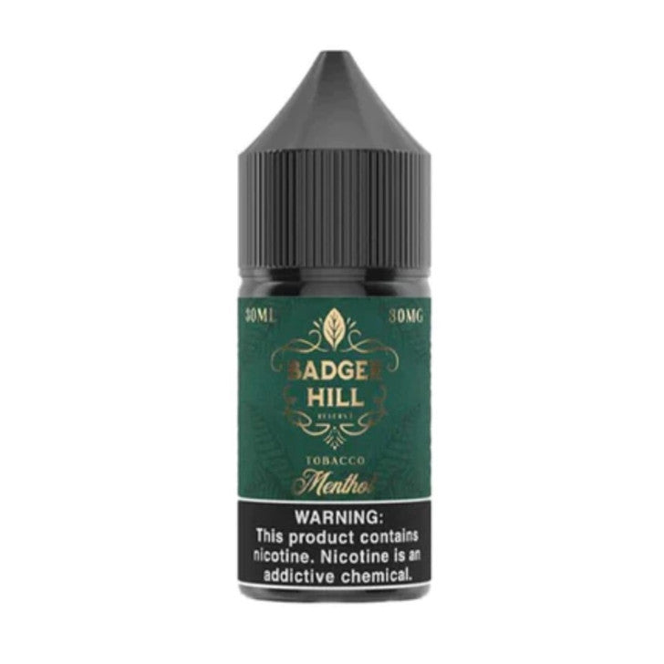 Badger Hill EJuice 30ML Menthol 30MG