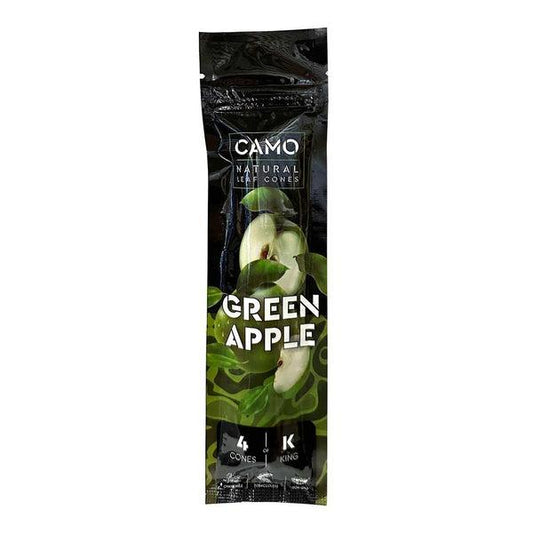 CAMO Hemp Cones 4 Count Green Apple