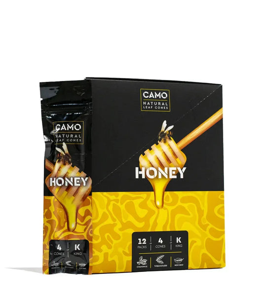 CAMO Hemp Cones 4 Count Honey
