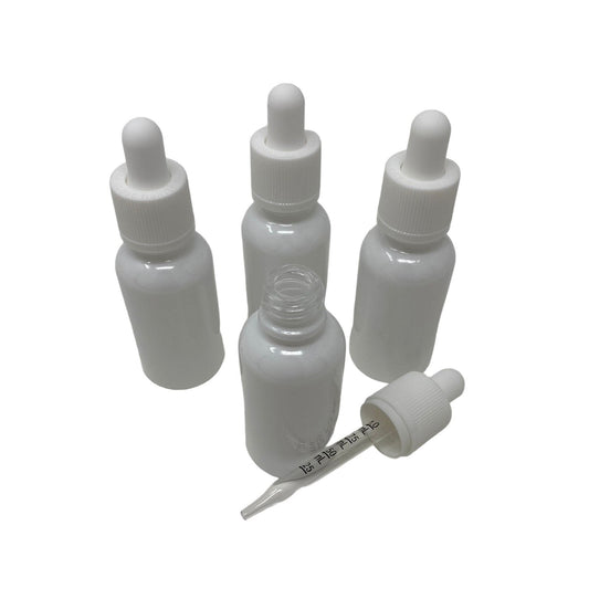 Tincture Bottle 30ML Dropper White