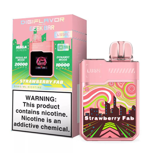 DigiFlavor Geek Bar Lush Strawberry Fab