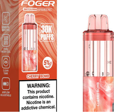 Front of Foger Pod and Front of Box