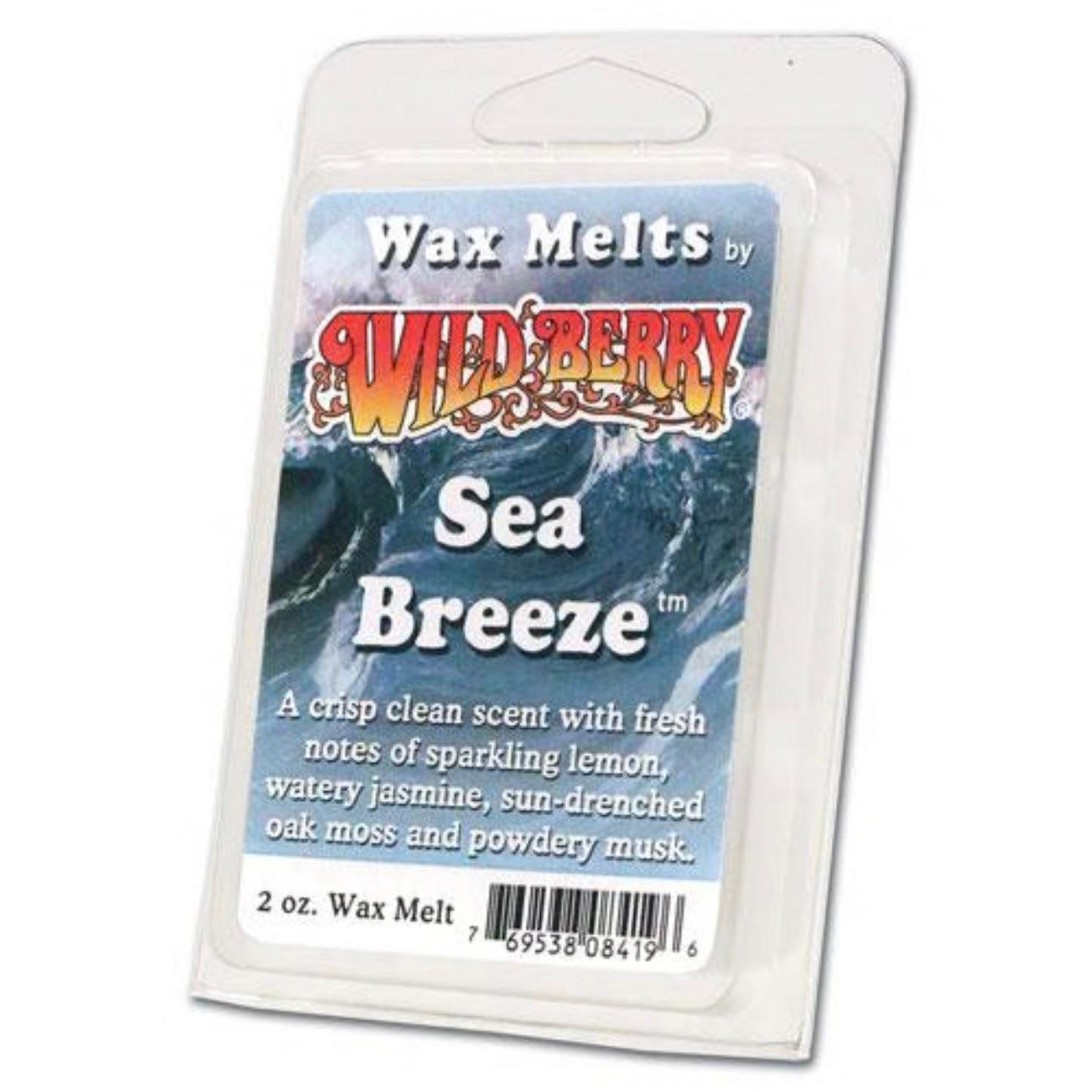 Wildberry Wax Melts 6 Count Sea Breeze