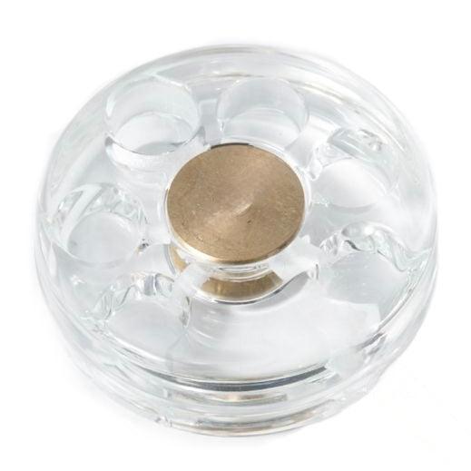 Handpipe Glass Revolver 6 Shot Gold