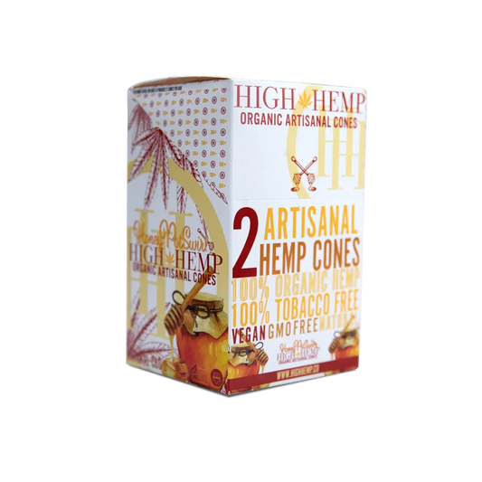 High Hemp Cones 2 Count Honey Pot Swirl