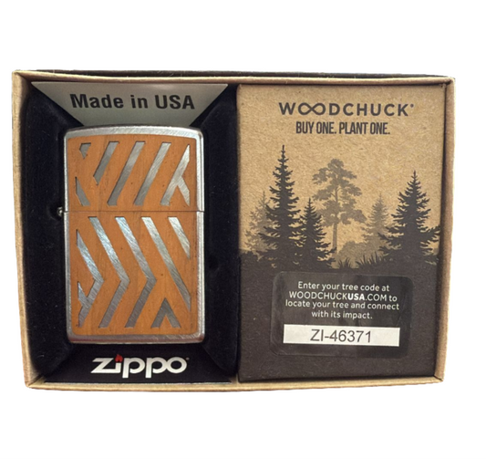 Zippo Lighter Woodchuck Sweep