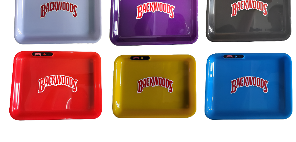 Tray 12" x 9" Glow Brand Woods Mix