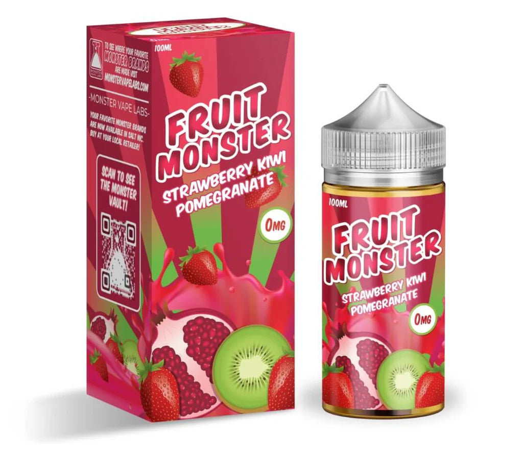 Jam Monster EJuice 100ML Strawberry Kiwi Pomegranate 0MG