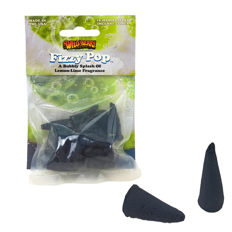 Wildberry Incense Cones 15CT Fizzy Pop