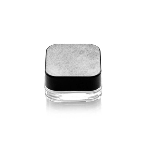 Jar 9ML Square Clear Black