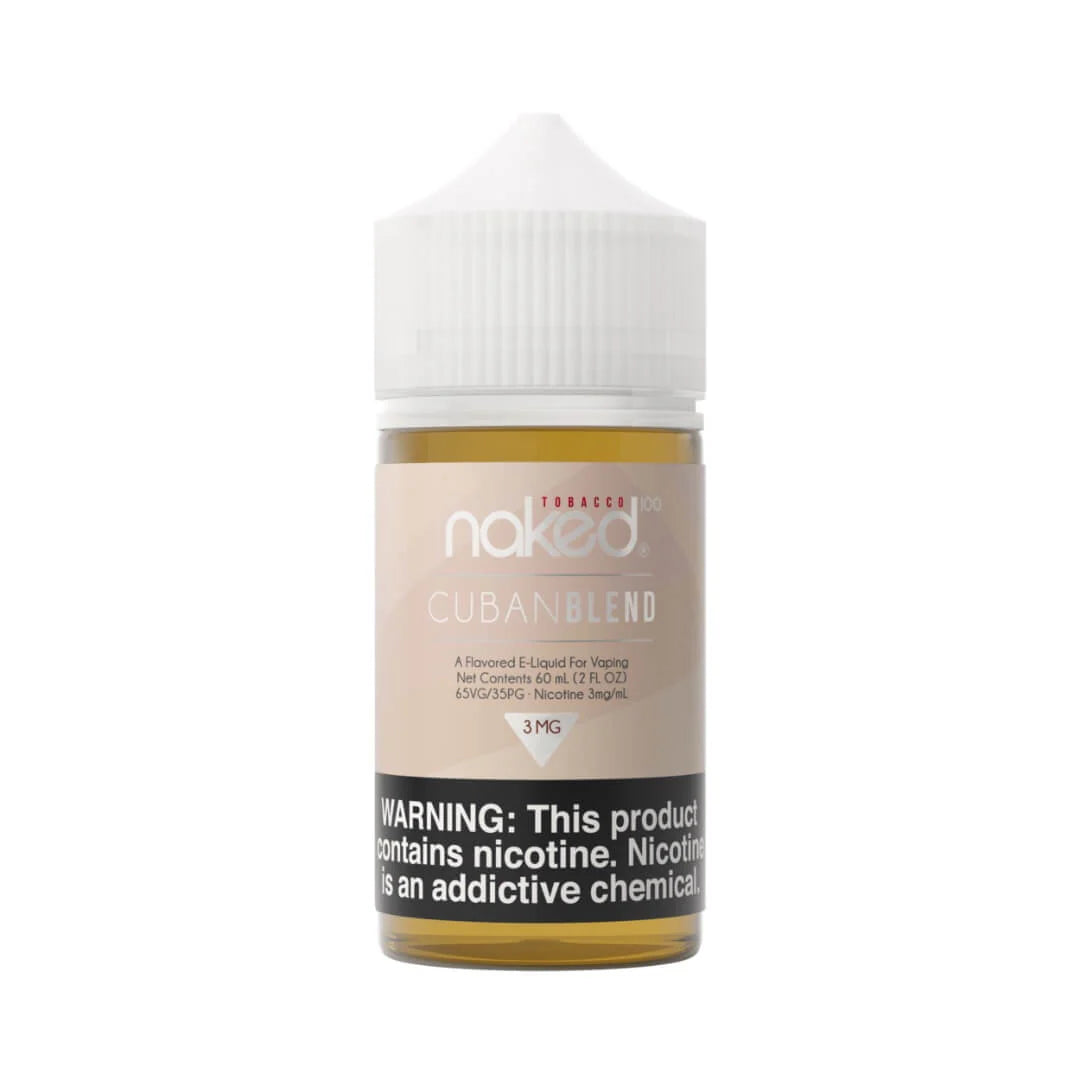 Naked EJuice 60ML Tobacco Cuban 0MG