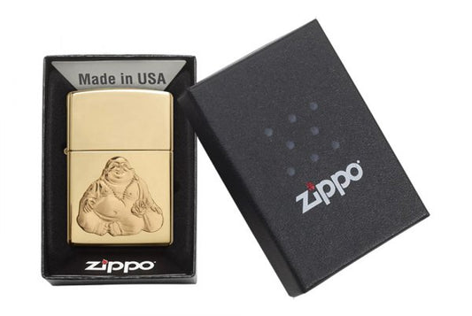 Zippo Lighter Laughing Buddha