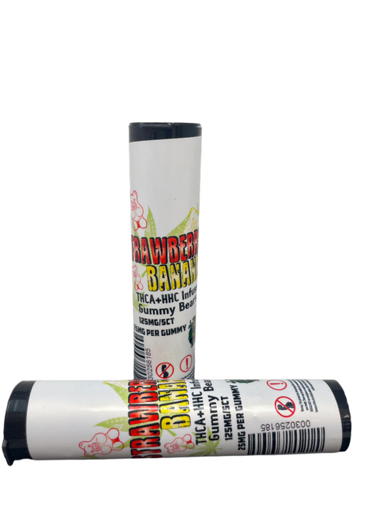 TRIP THCP 25MG Gummy Bears Strawberry Banana