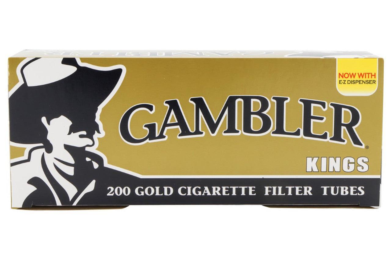 Gambler Tubes 200 Count Gold Kings