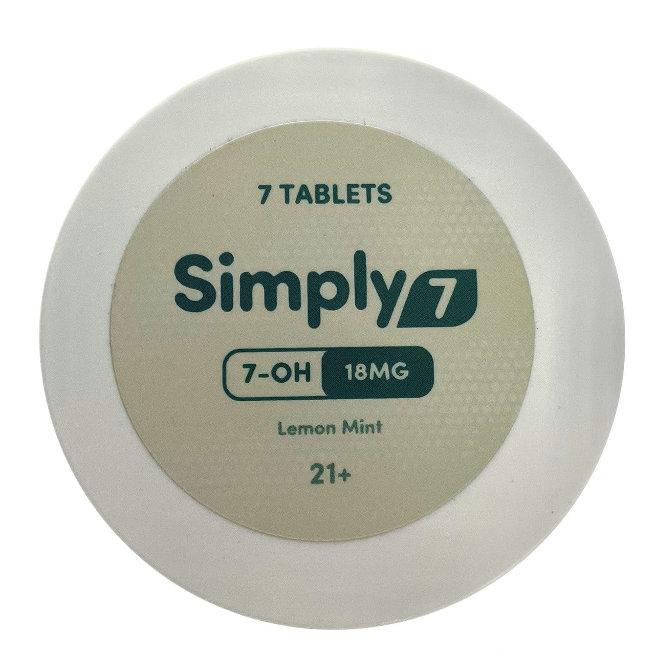 Simply7 Hydroxymitragynine Kratom Lemon Mint Extract Tablets