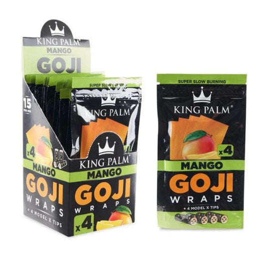 King Palm Wraps 4CT Goji Mango